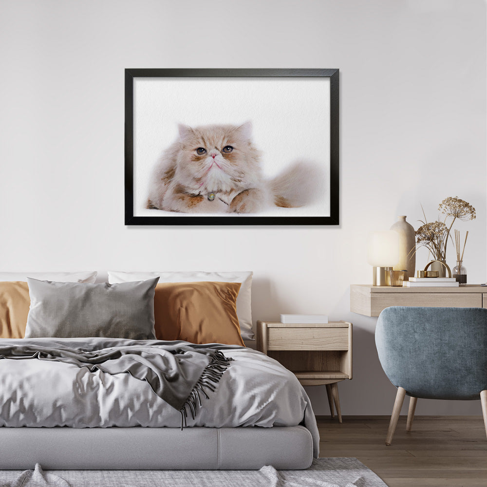 Classic Pet Portrait, Custom Portrait Painted from Photo, 100% Hand Painted With Watercolor Paints, Cat or Dog Portrait, Free Shipping